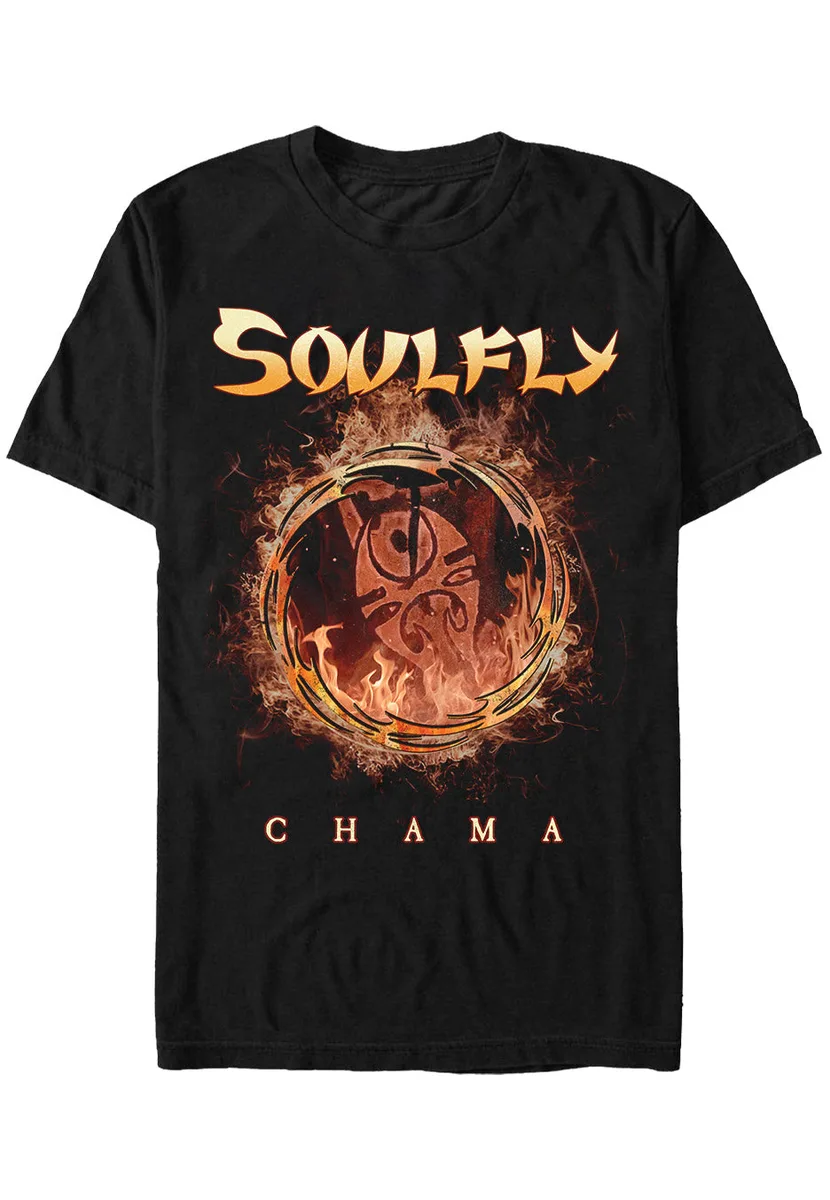 Soulfly Burning Symbol T-Shirt
