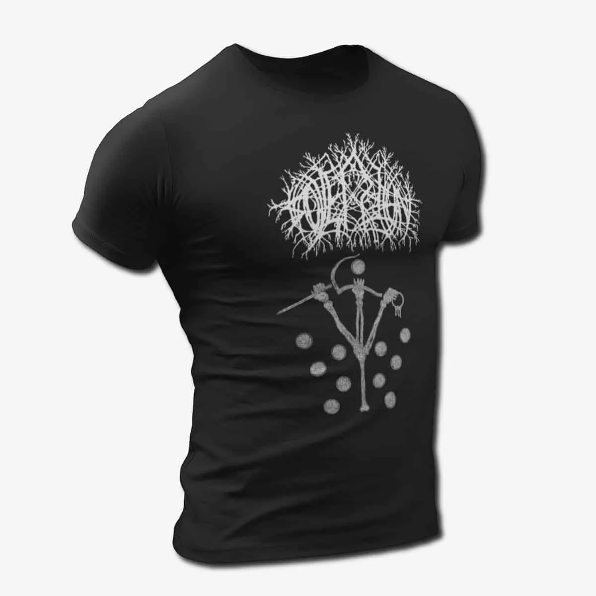 Sovereign Band T-Shirt, Sovereign Nailing Shut the Sacrosanct Orifice Artwork T-Shirt, Black Metal Merch
