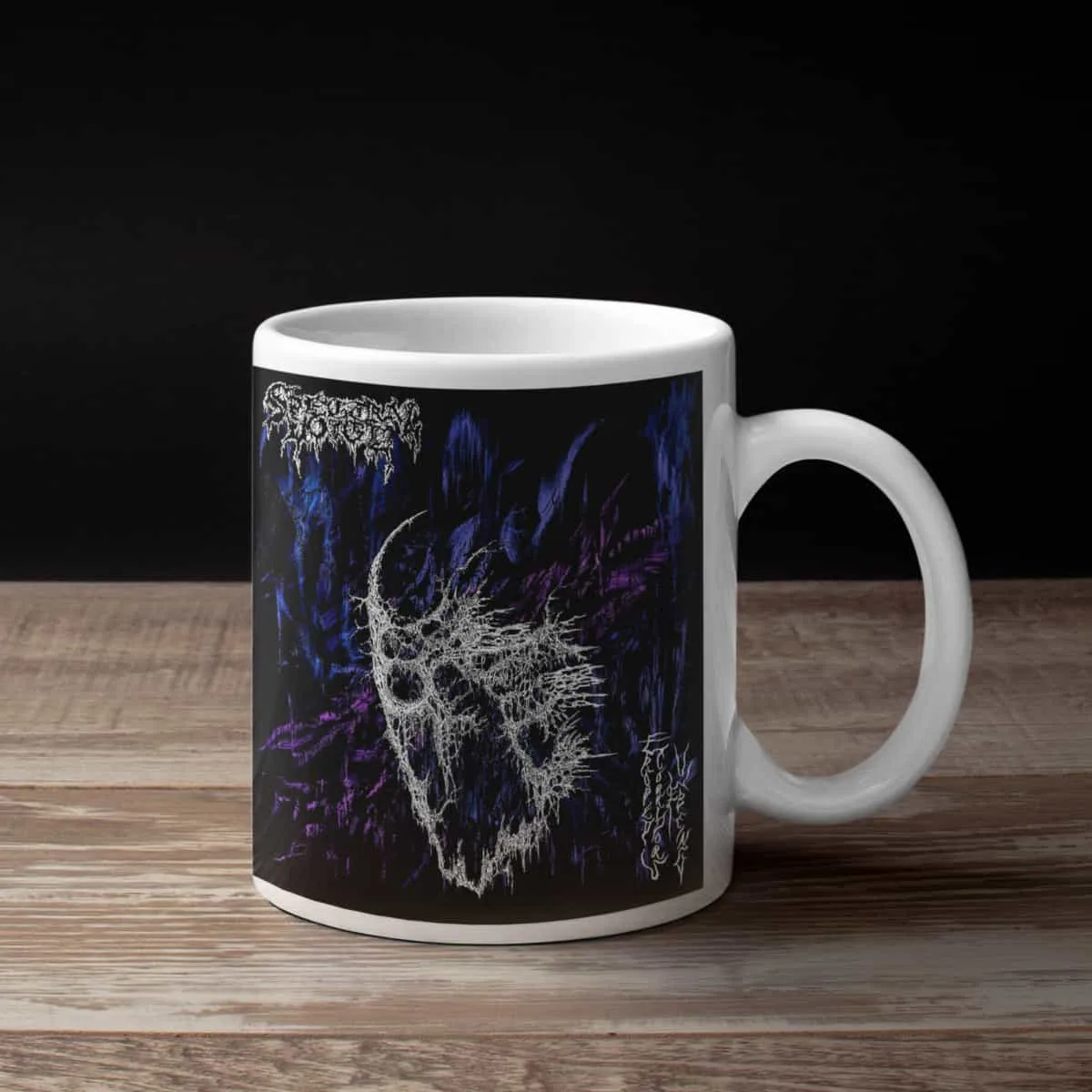 Spectral Voice Coffee Mug, Spectral Voice Eroded Corridors of Unbeing Coffee Mug