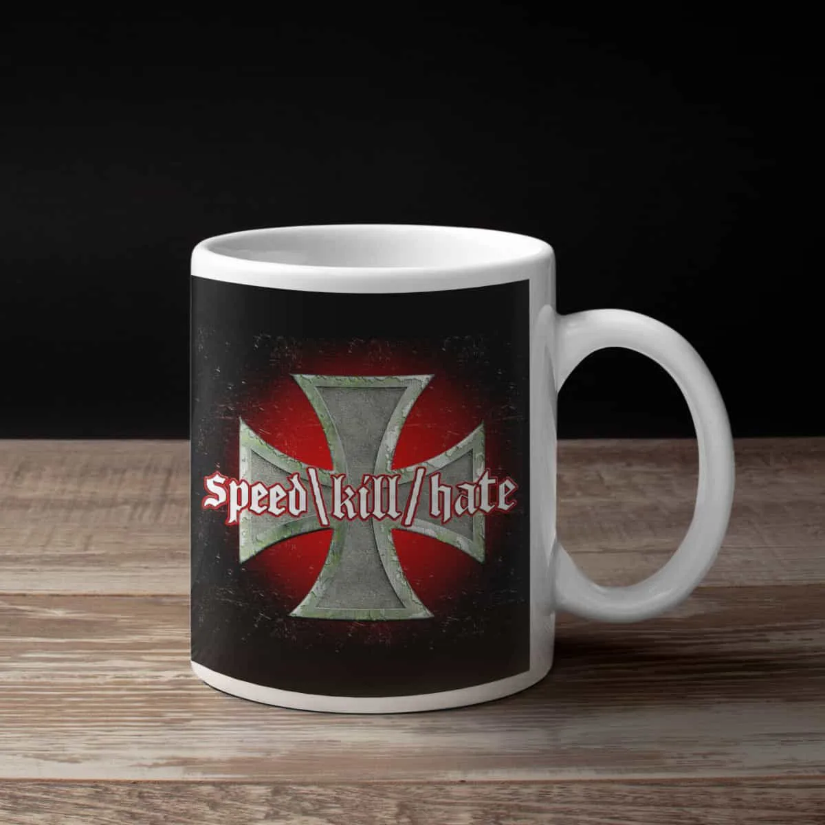 Speed Kill Hate Coffee Mug, Speed Kill Hate Out for Blood Coffee Mug