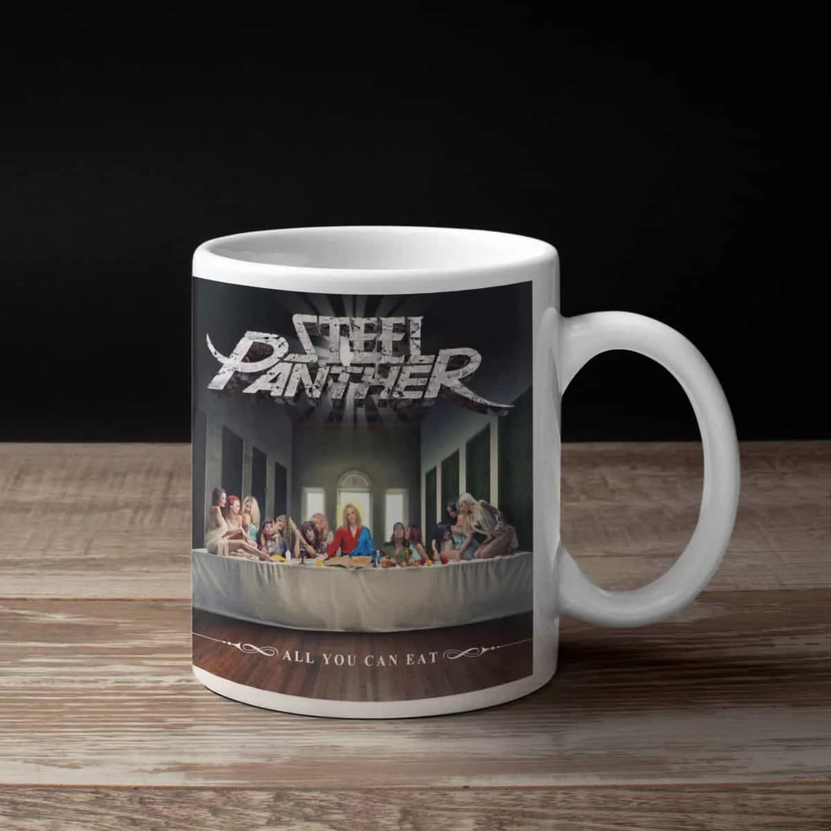 Steel Panther Coffee Mug, Steel Panther All You Can Eat Coffee Mug