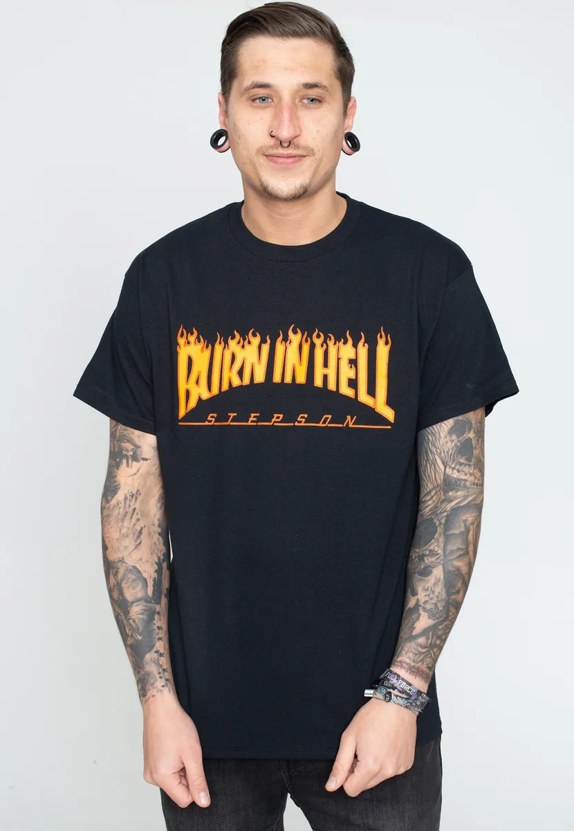 Stepson Burn Logo T-Shirt