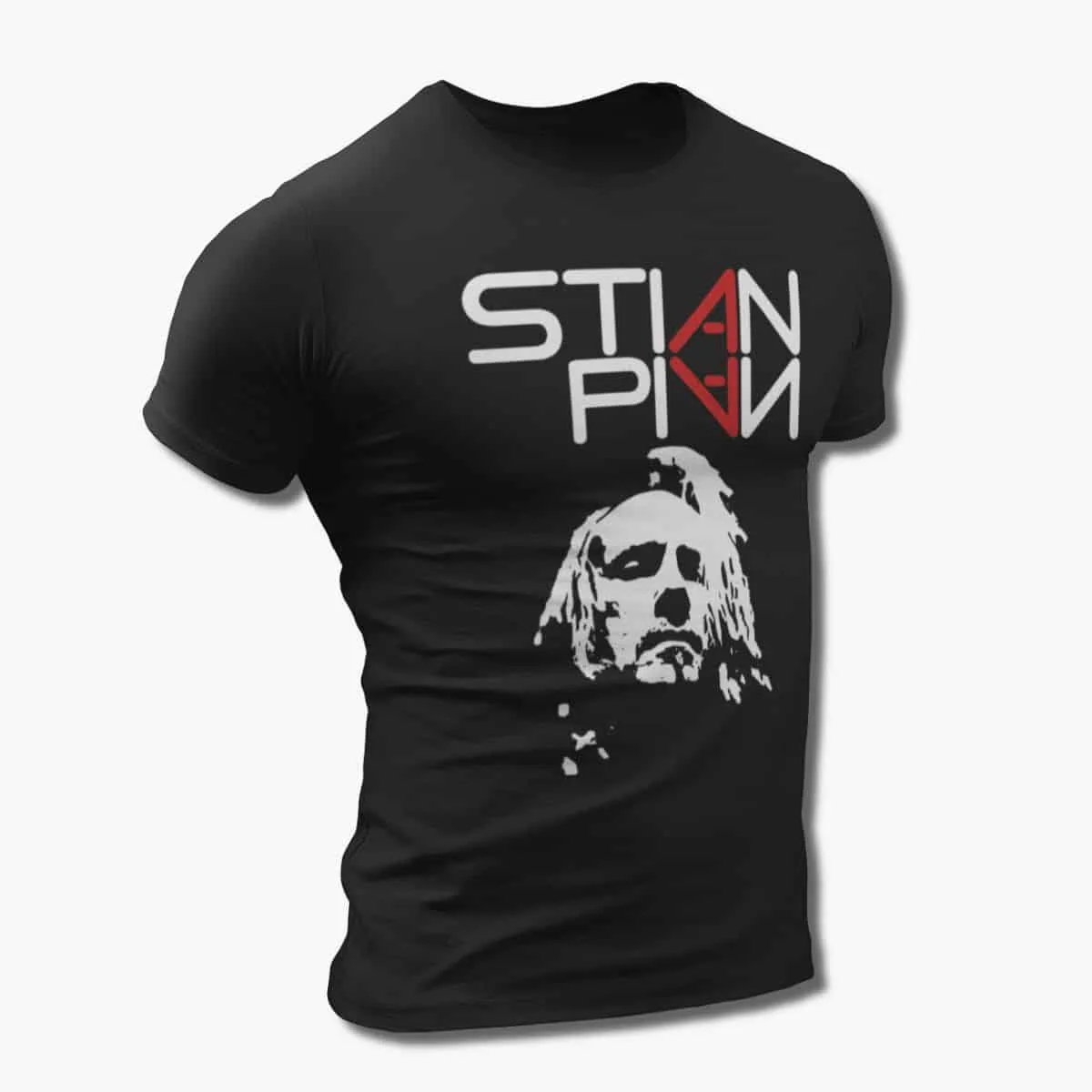 Stian Pian T-Shirt, Stian Pian Artwork Black T-Shirt, Melodic Rock, Hard Rock Merchandise