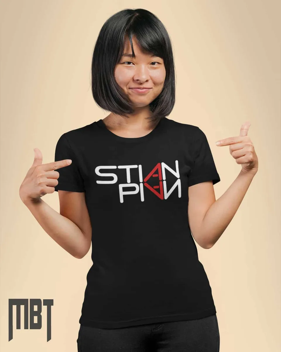 Stian Pian T-Shirt, Stian Pian Logo Black T-Shirt, Melodic Rock, Hard Rock Merchandise