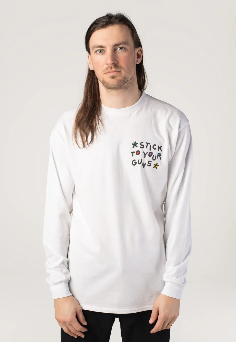 Stick To Your Guns Devil White Long Sleeve