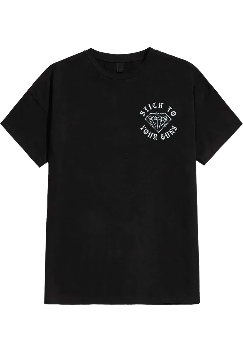 Stick To Your Guns Diamond Circle T-Shirt