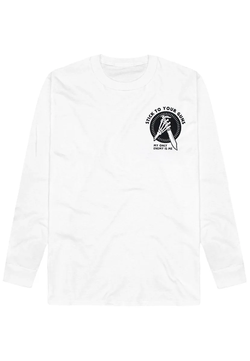 Stick To Your Guns Enemy White Long Sleeve