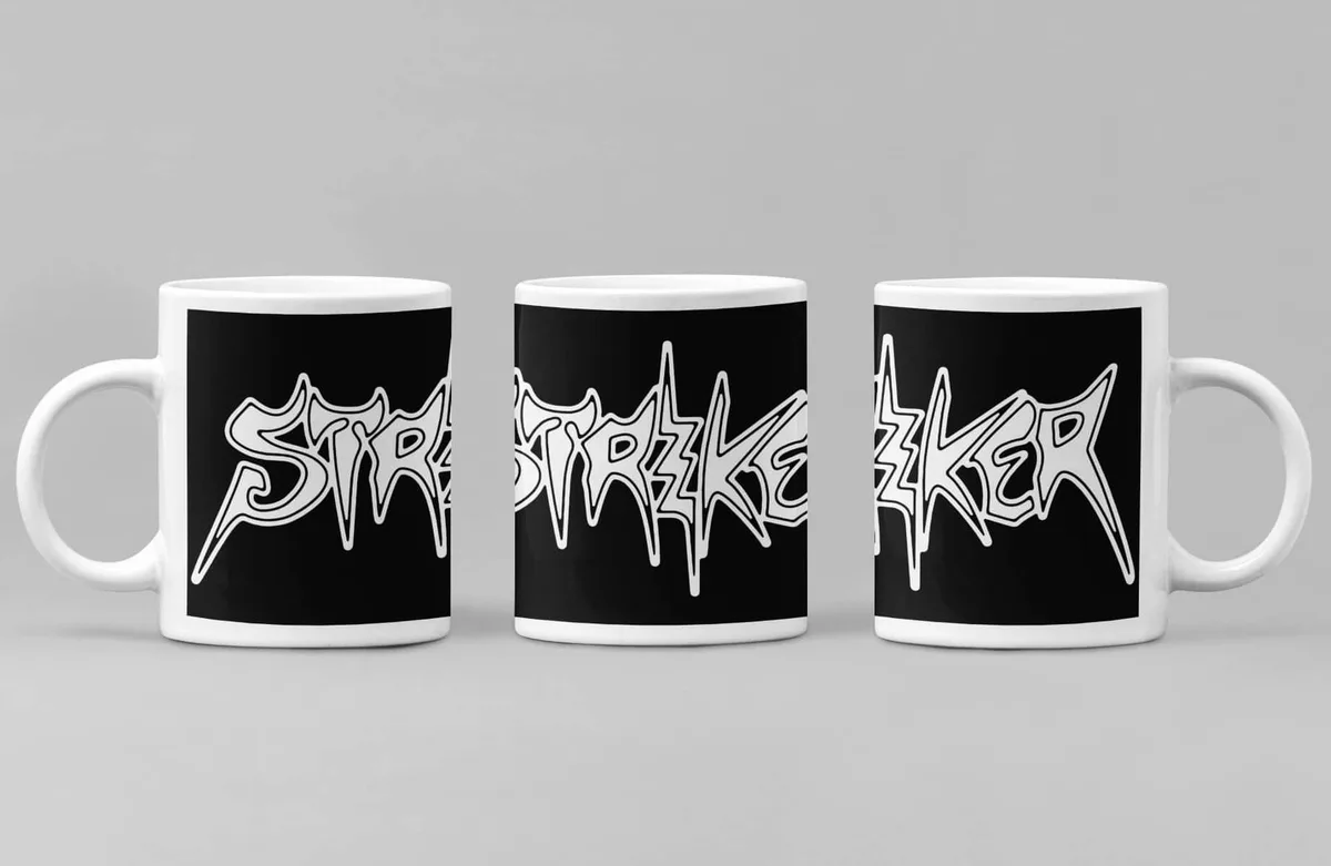 Striker Coffee Mug, Striker Logo Coffee Mug