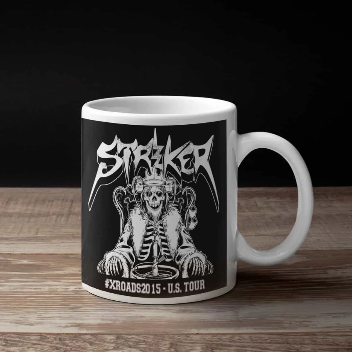 Striker Coffee Mug, Striker Xroads 2015 US Tour Coffee Mug