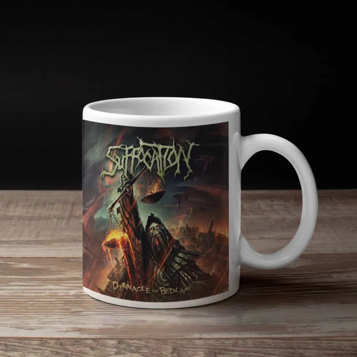 Suffocation Coffee Mug, Suffocation Pinnacle of Bedlam Coffee Mug