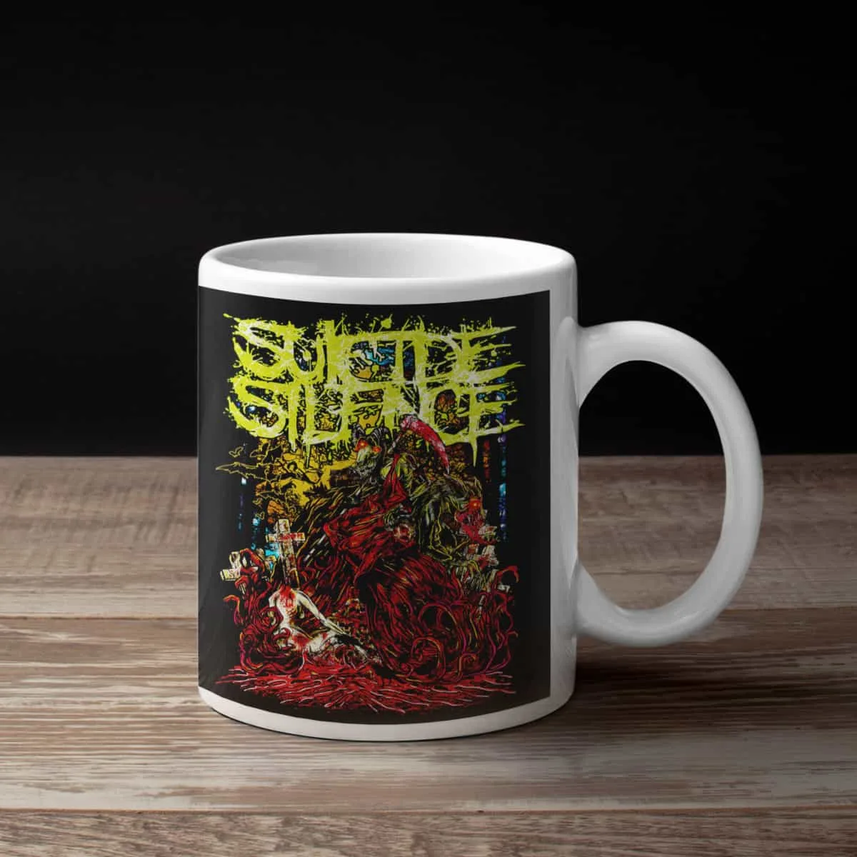 Suicide Silence Coffee Mug, Suicide Silence The Place of Dead Coffee Mug