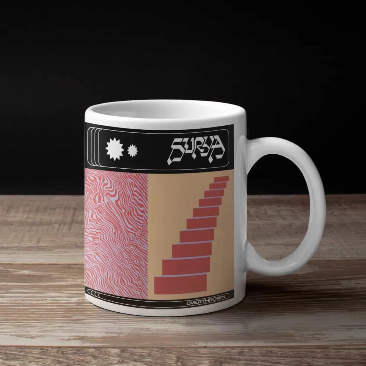 Sūrya Coffee Mug, Sūrya Overthrown Coffee Mug