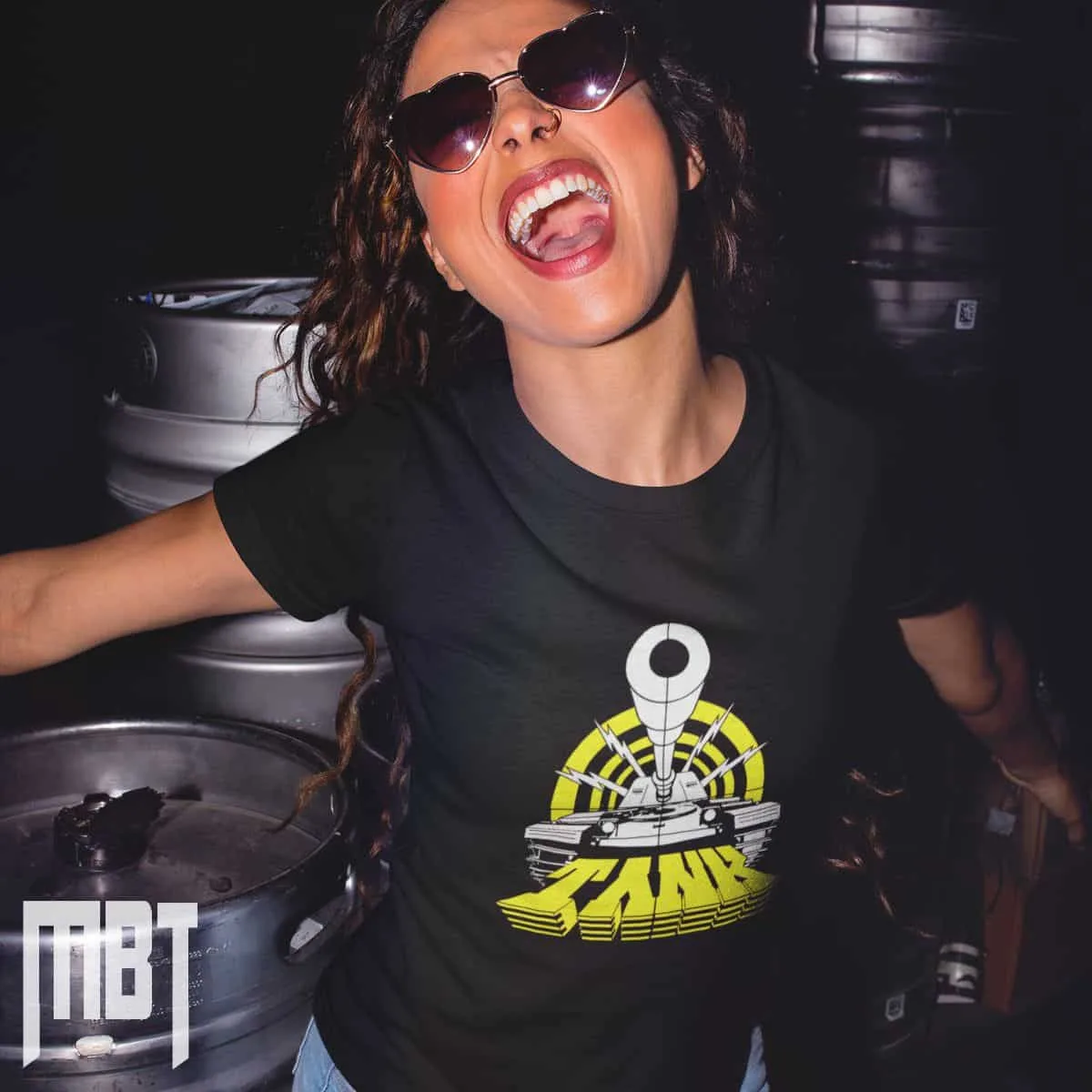 Tank T-Shirt, Tank Band Logo T-Shirt, NWOBHM