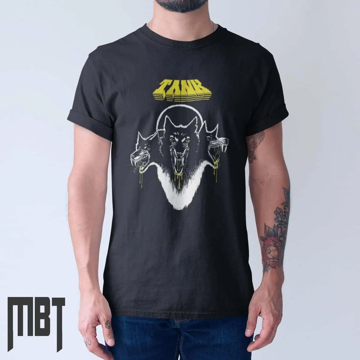 Tank T-Shirt, Tank Turn Your Head Around T-Shirt, NWOBHM
