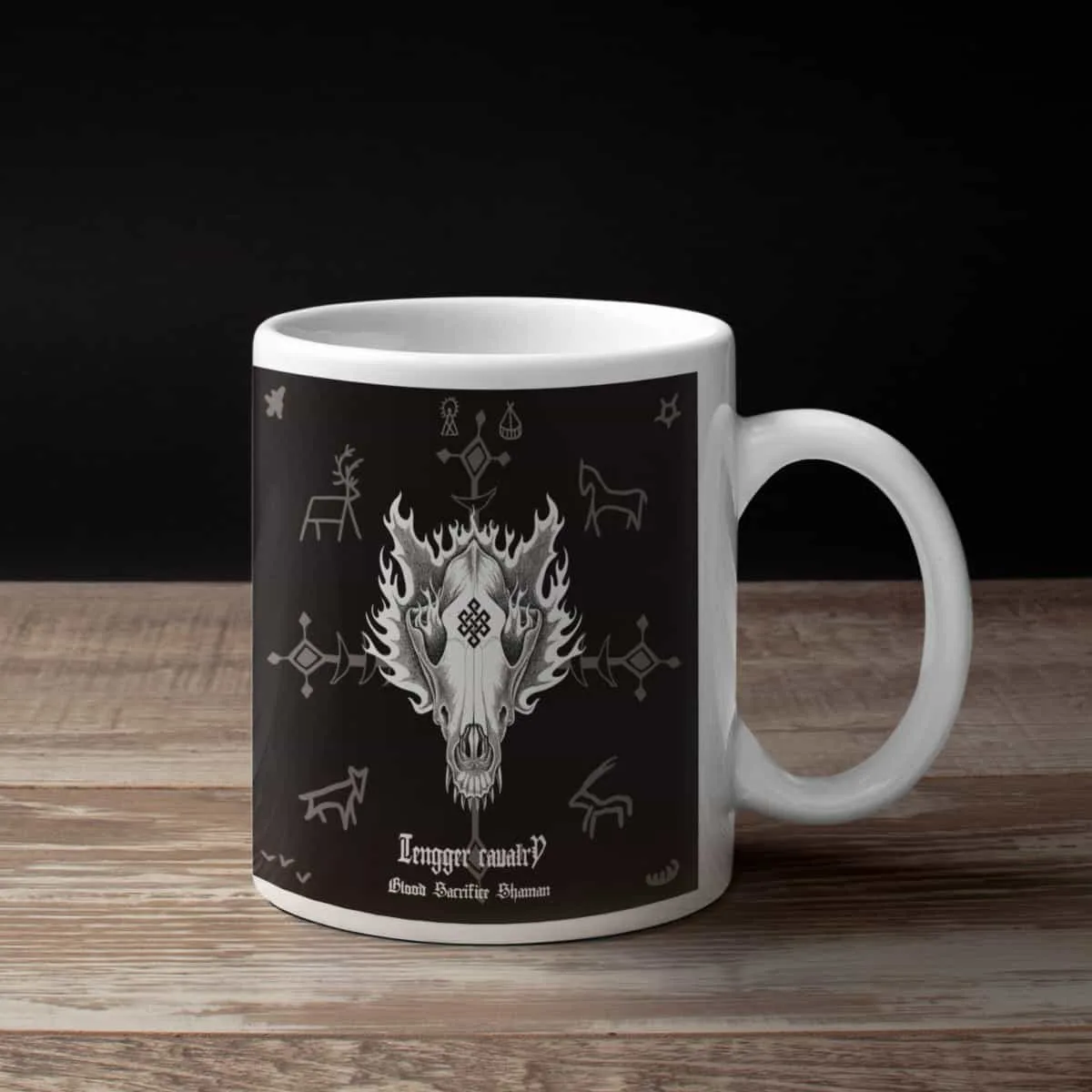 Tengger Cavalry Coffee Mug, Tengger Cavalry Blood Sacrifice Shaman Coffee Mug