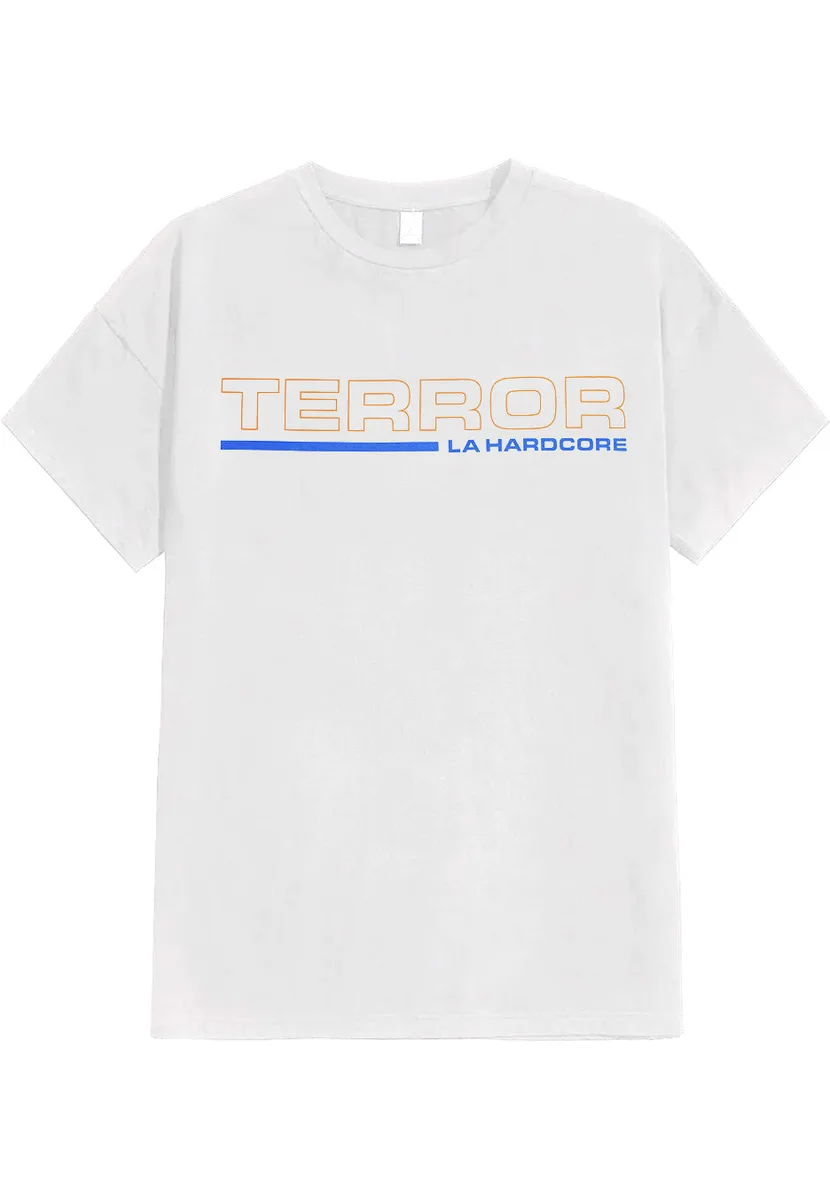 Terror Out Of My Face White T-Shirt