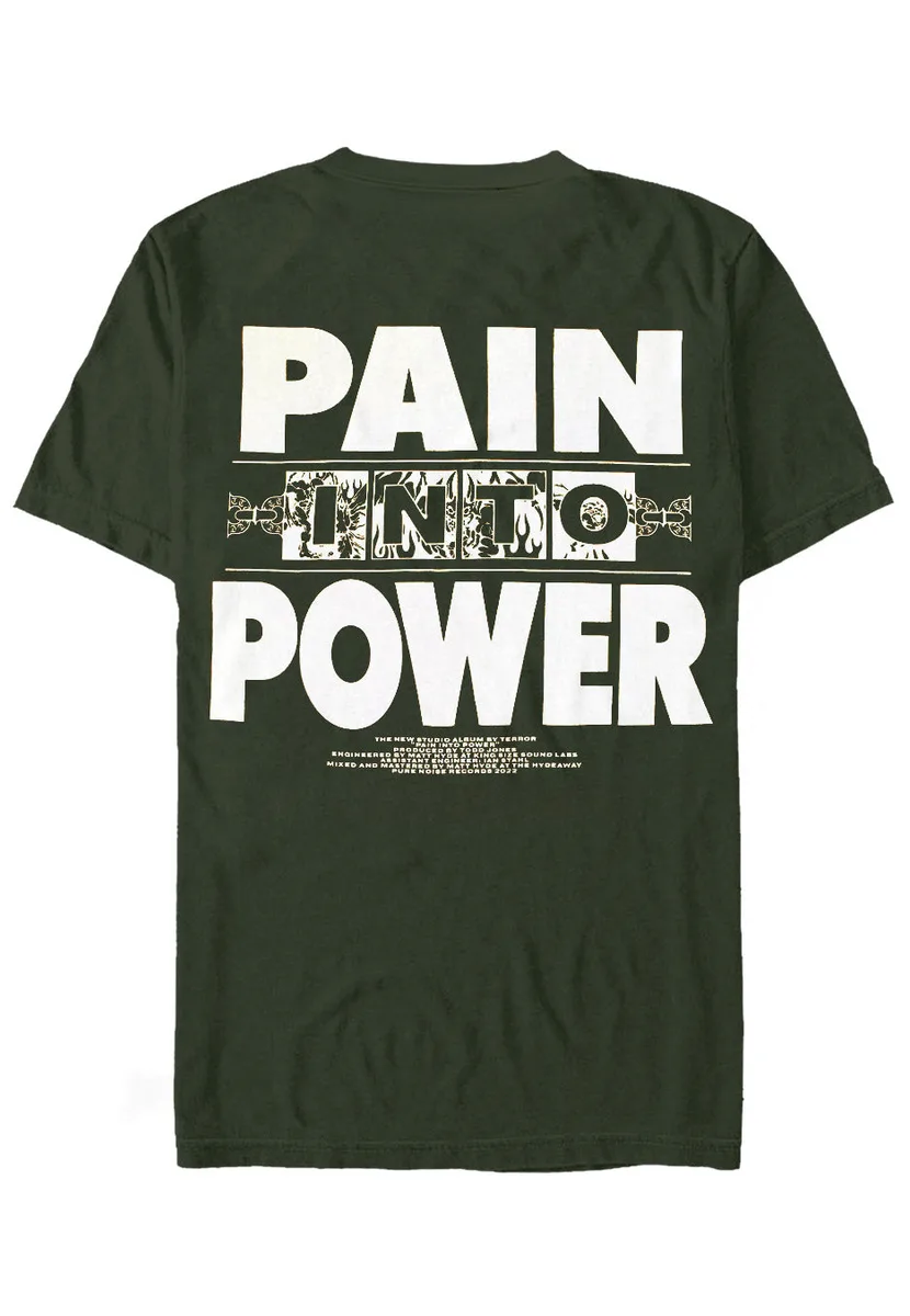 Terror Pain Forest Green T-Shirt