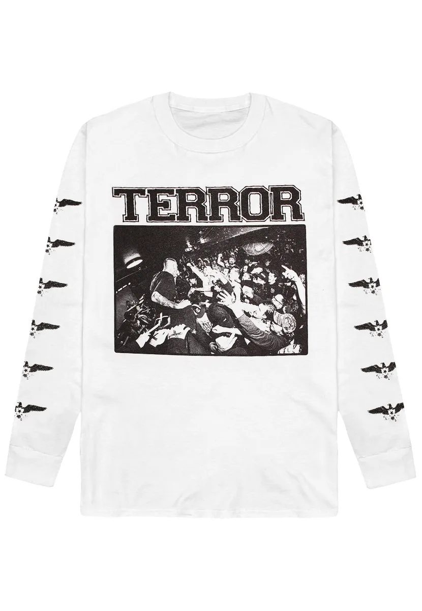Terror Still Suffer White Long Sleeve