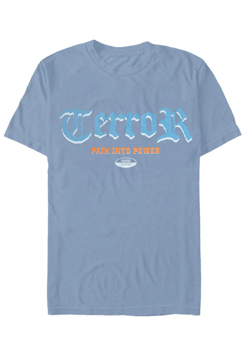Terror Together Through The Hardest Truth Stone Blue T-Shirt