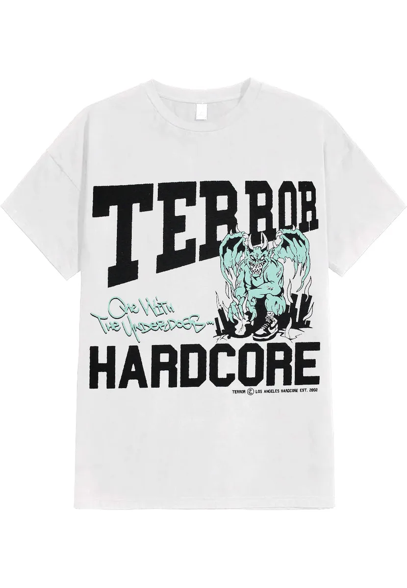 Terror Underdog 1 White T-Shirt
