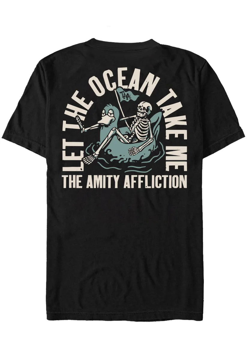 The Amity Affliction Let The Ocean Take Me Floaty T-Shirt