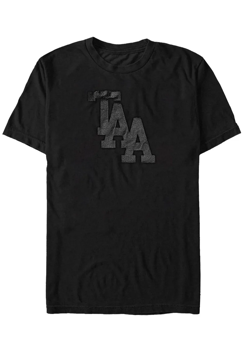 The Amity Affliction TAA Logo Limited Black On Black T-Shirt