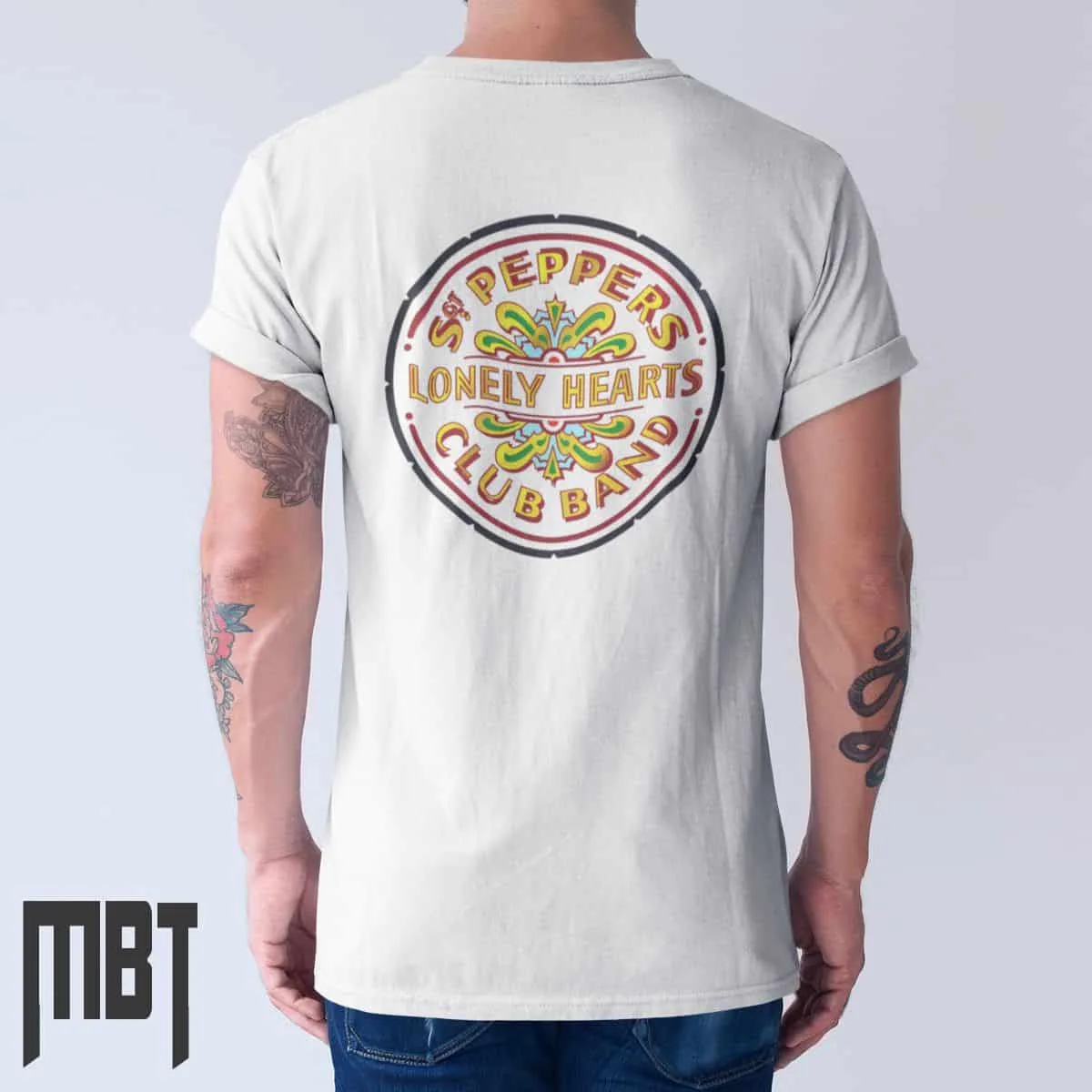 The Beatles T-Shirt, The Beatles Lonely Hearts Cover T-Shirt, Rock Merch