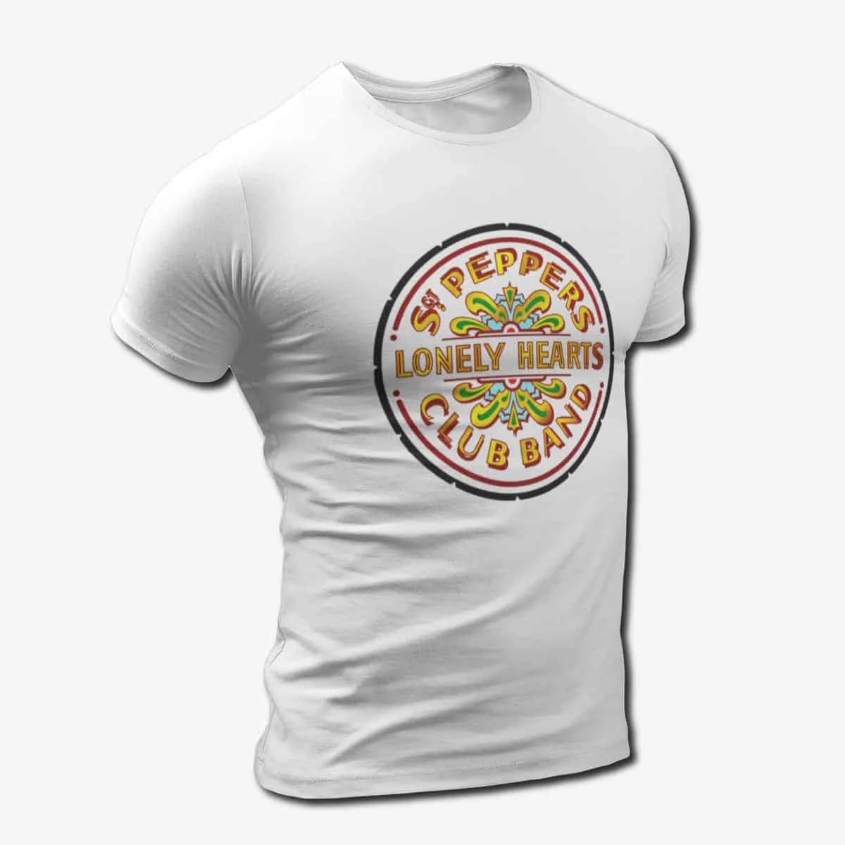 The Beatles T-Shirt, The Beatles Lonely Hearts Tee, Rock Merch