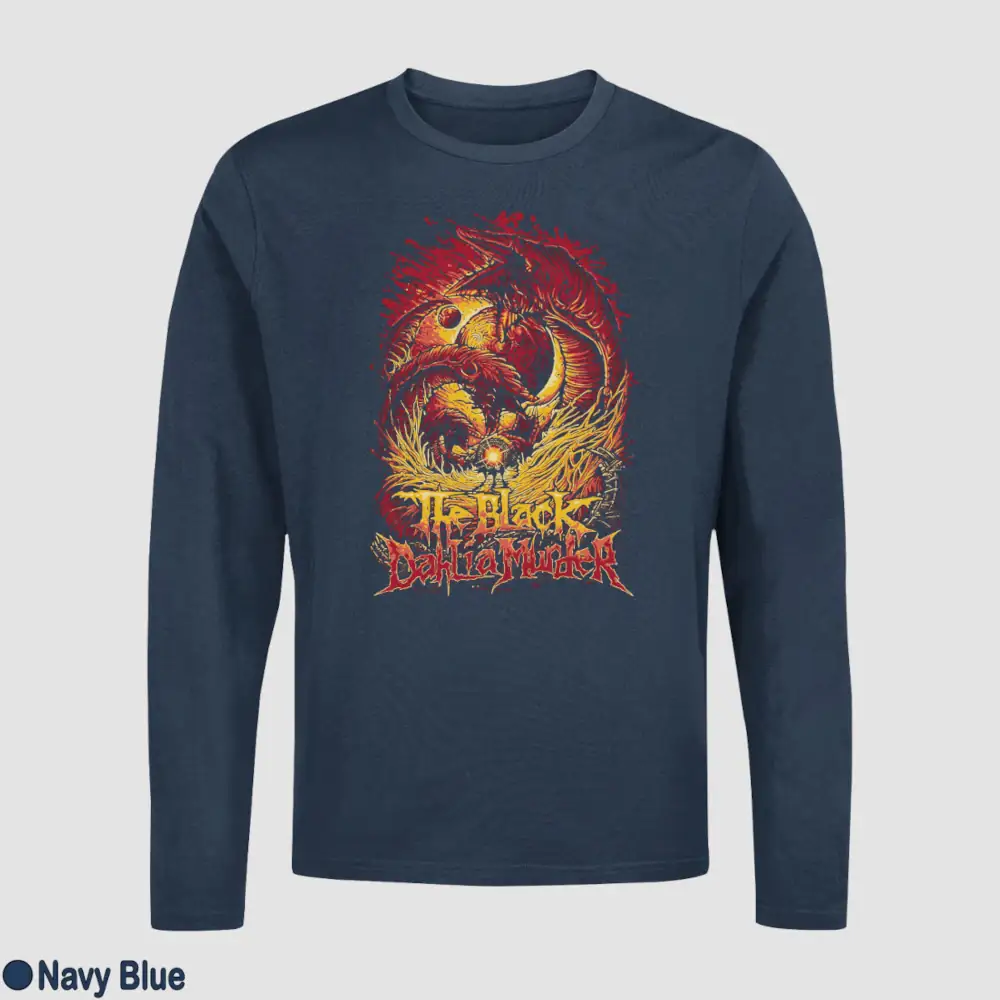 The Black Dahlia Murder Artwork Black Longsleeve
