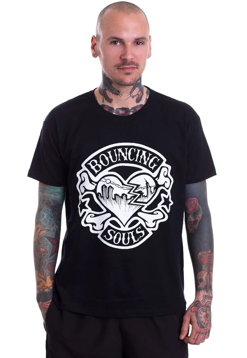 The Bouncing Souls Rocker Heart T-Shirt