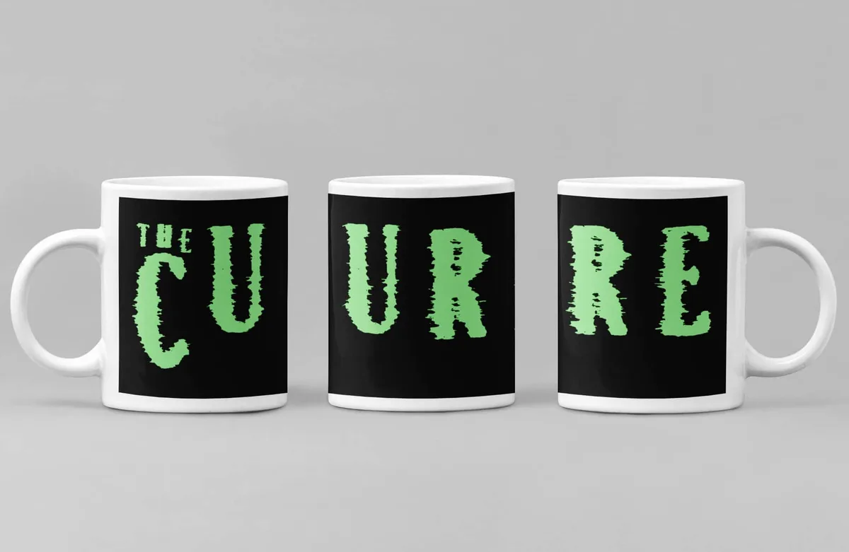 The Cure Coffee Mug, The Cure Logo Coffee Mug