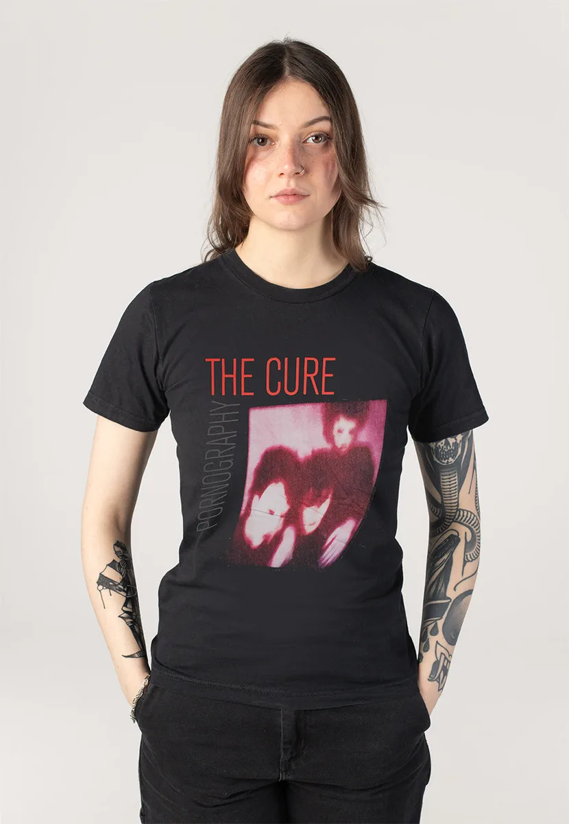 The Cure Pornography Photo Warped T-Shirt