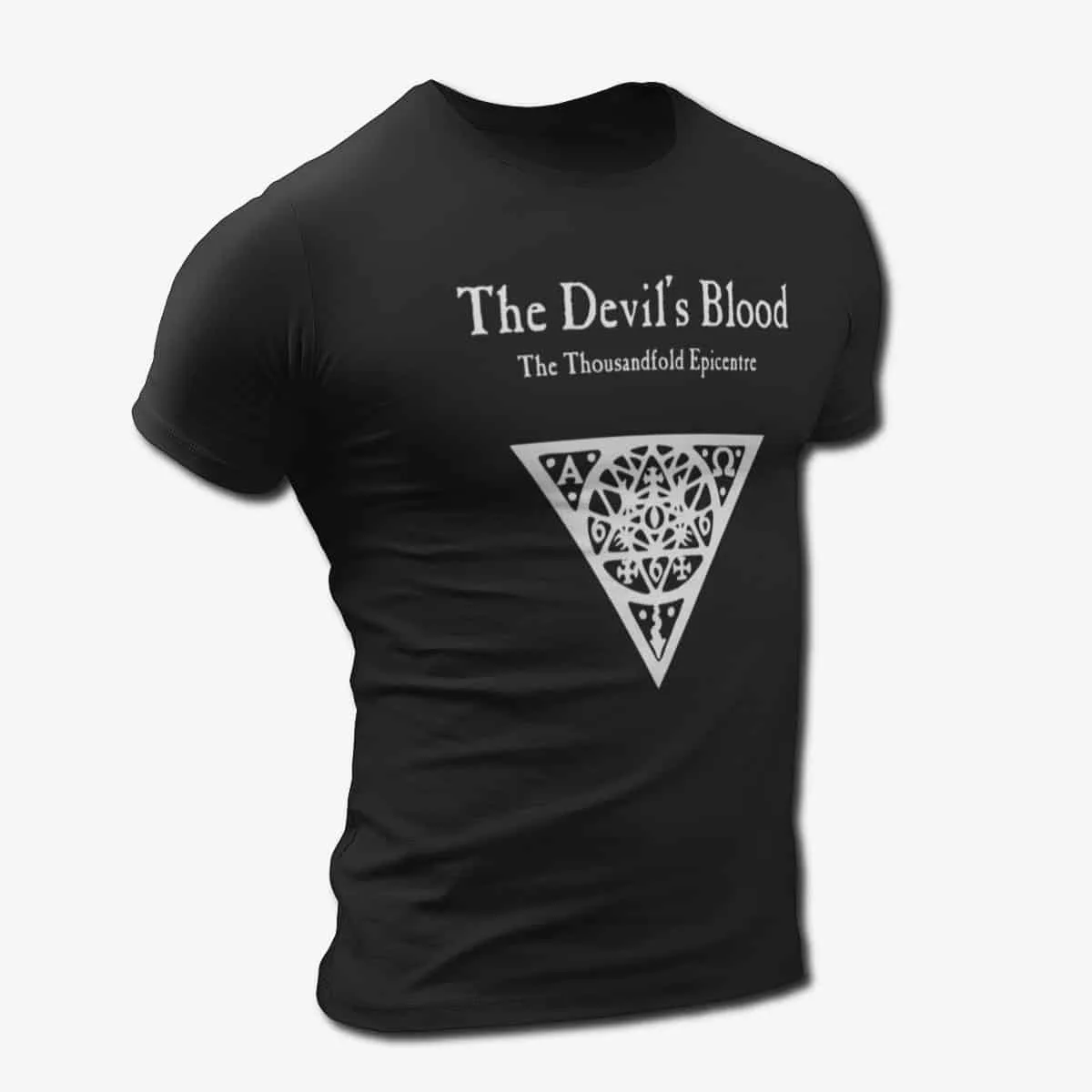The Devil's Blood Band T-Shirt, The Devils Blood The Thousandfold Epicentre Artwork T-Shirt, Progressive Hard Rock, Heavy Metal Merch