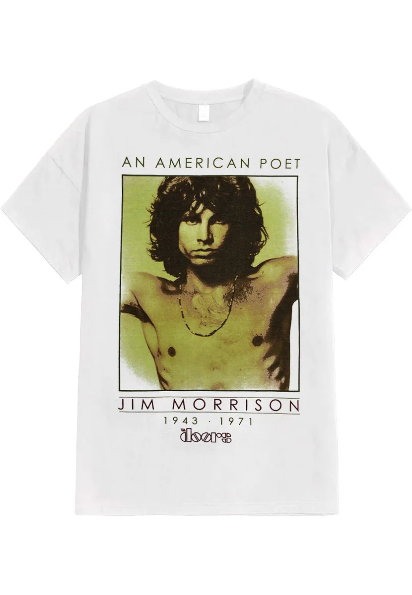 The Doors American Poet White T-Shirt