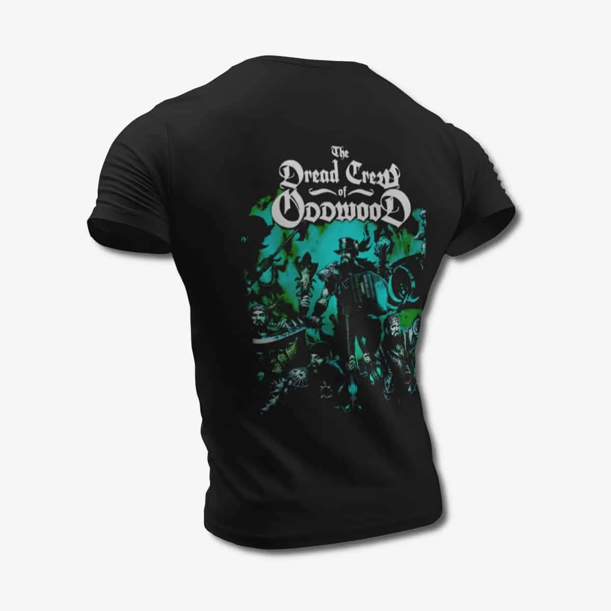 The Dread Crew of Oddwood T-Shirt, The Dread Crew of Oddwood Lawful Evil Black T-Shirt, Folk Metal Merchandise