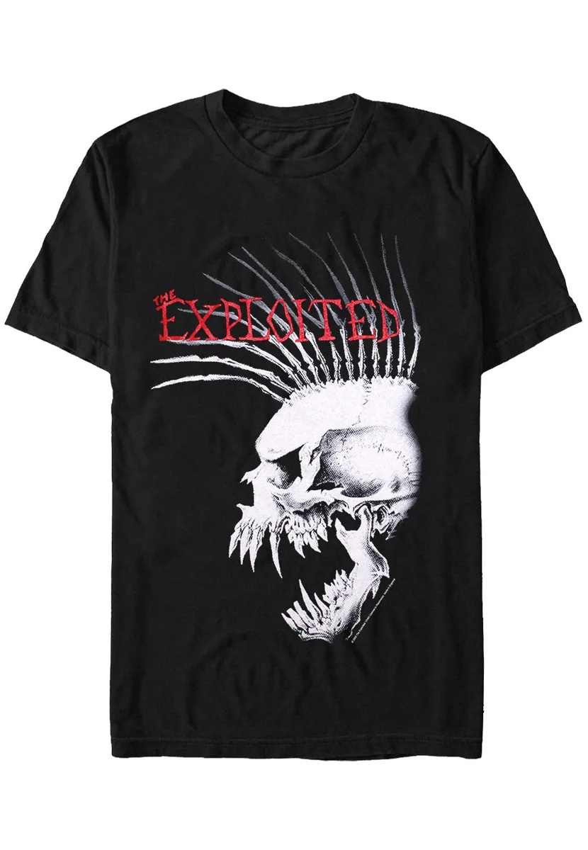 The Exploited Bastard Skull T-Shirt