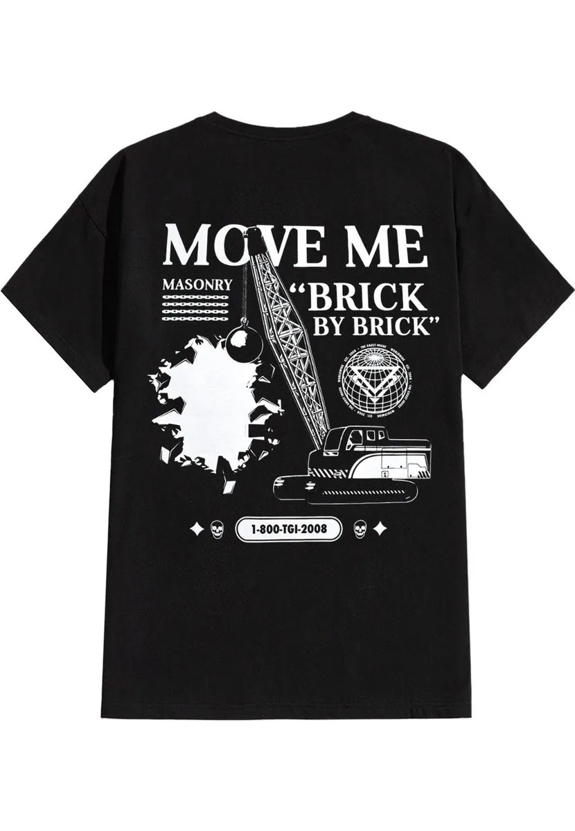 The Ghost Inside Move Me Masonry T-Shirt