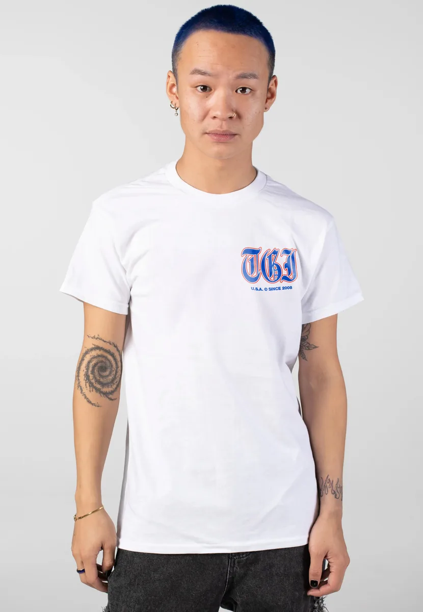 The Ghost Inside Tiger White T-Shirt
