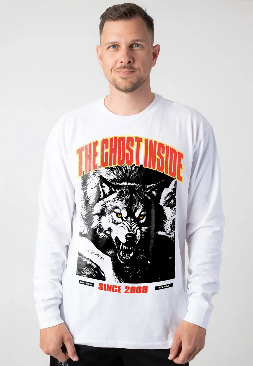 The Ghost Inside Wolves White - Longlseeve Long Sleeve