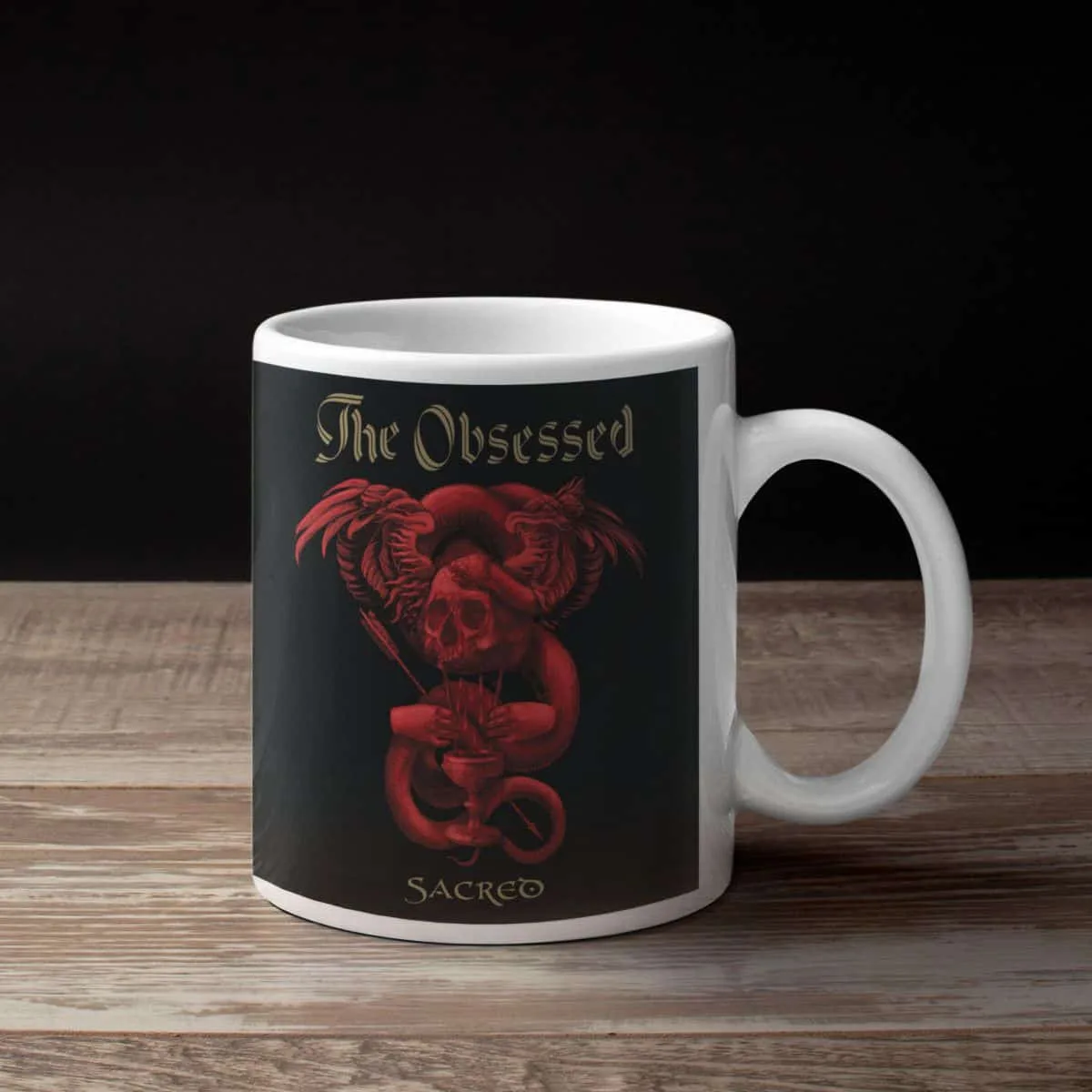 The Obsessed Band Coffee Mug, The Obsessed Sacred Mug