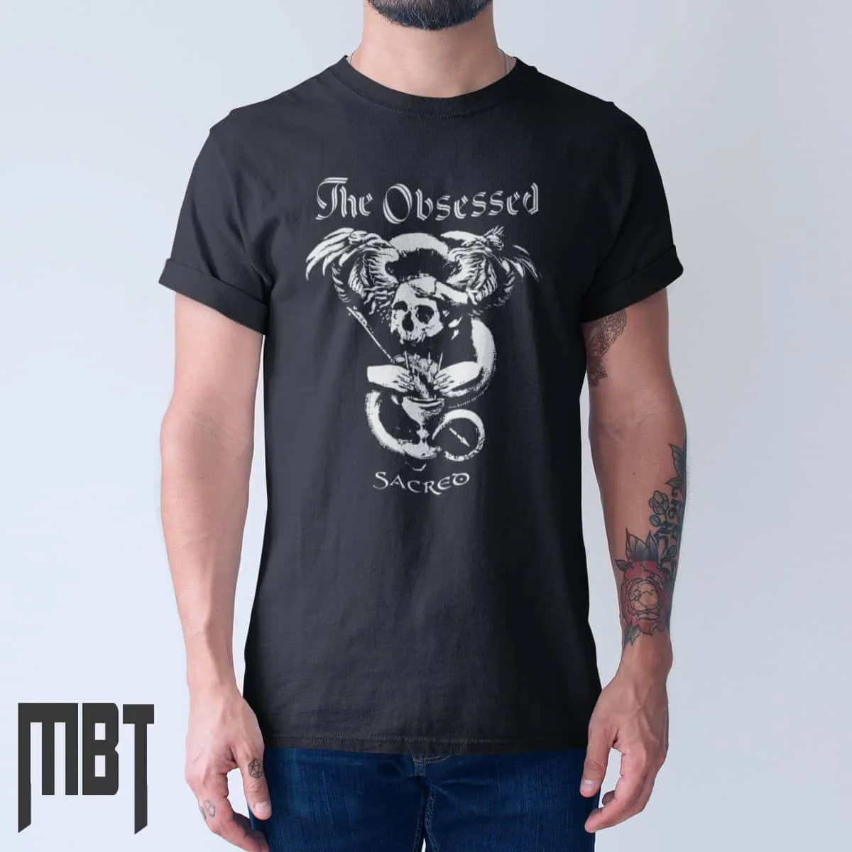The Obsessed T-Shirt, The Obsessed Sacred Cover T-Shirt, Heavy Metal Merch
