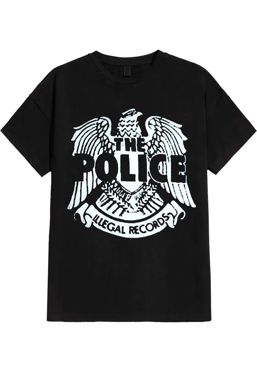 The Police Illegal Records Eagle T-Shirt