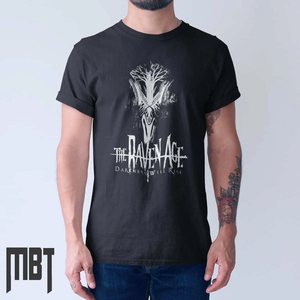 The Raven Age T-Shirt, The Raven Age Darkness Will Rise T-Shirt