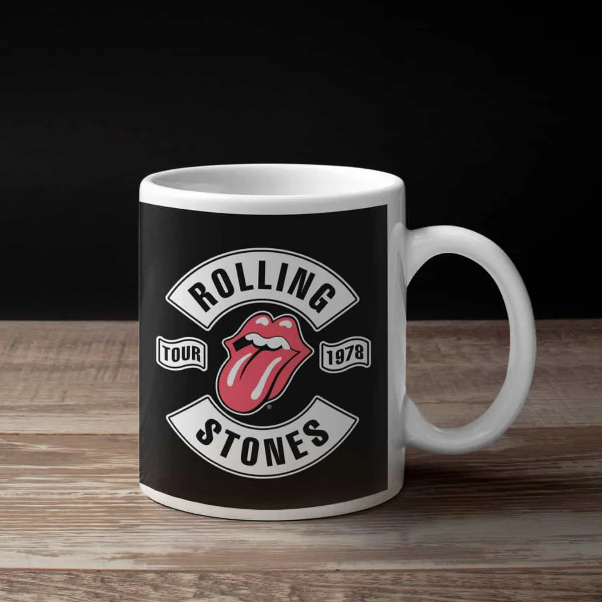 The Rolling Stones Coffee Mug, The Rolling Stones Tour 1978 Coffee Mug