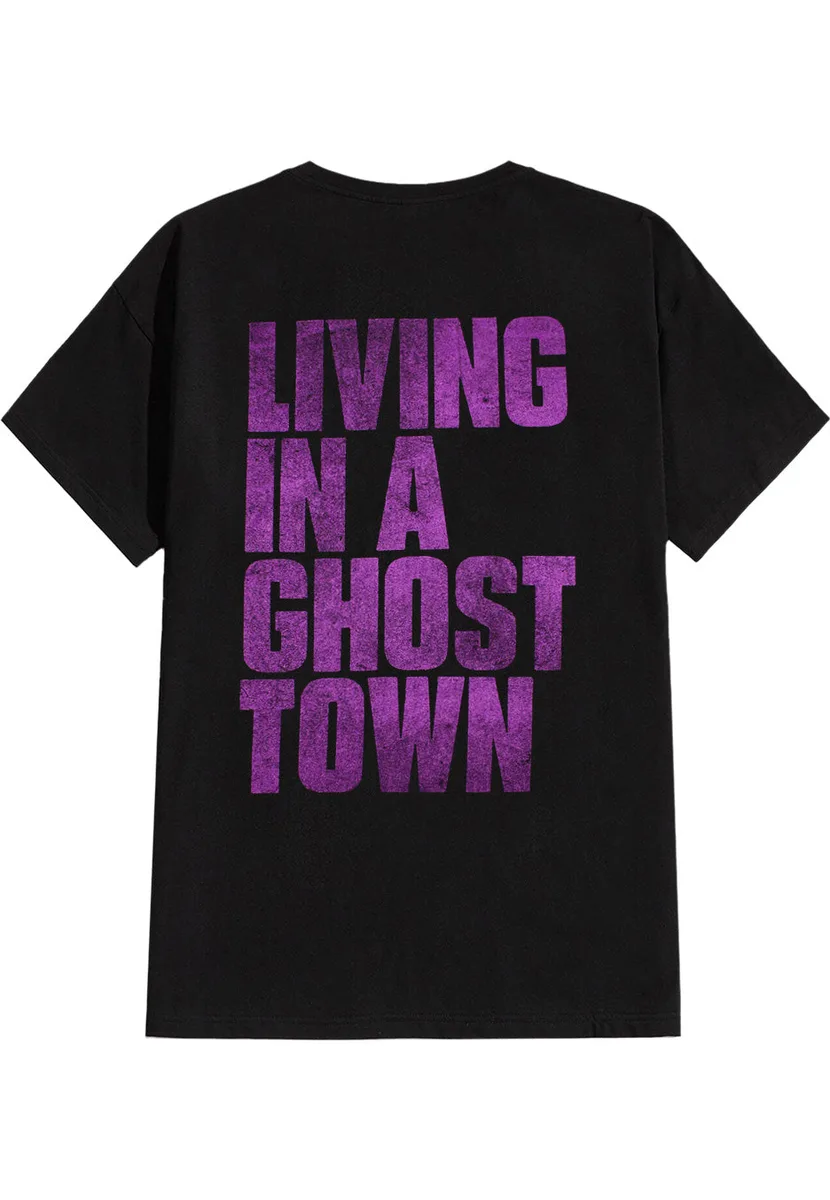 The Rolling Stones Ghost Town Distressed Tongue T-Shirt