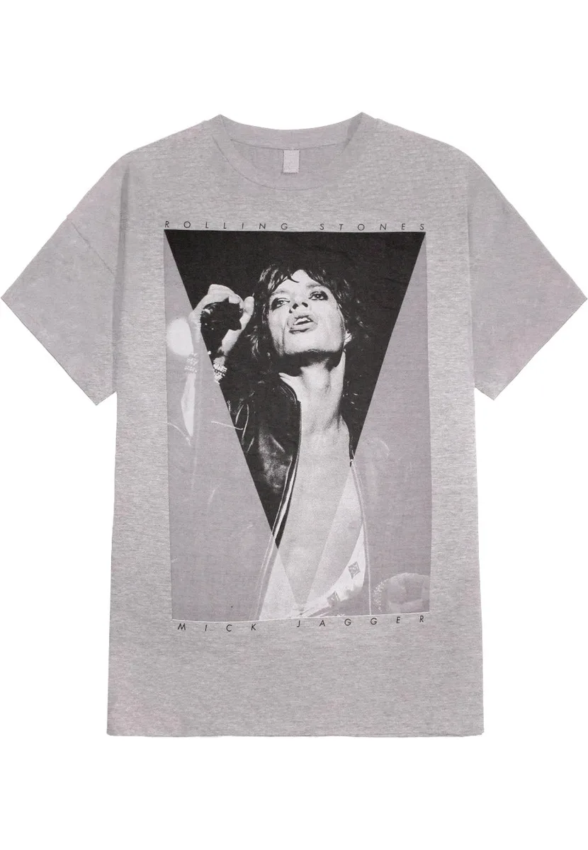 The Rolling Stones Mick Triangle T-Shirt