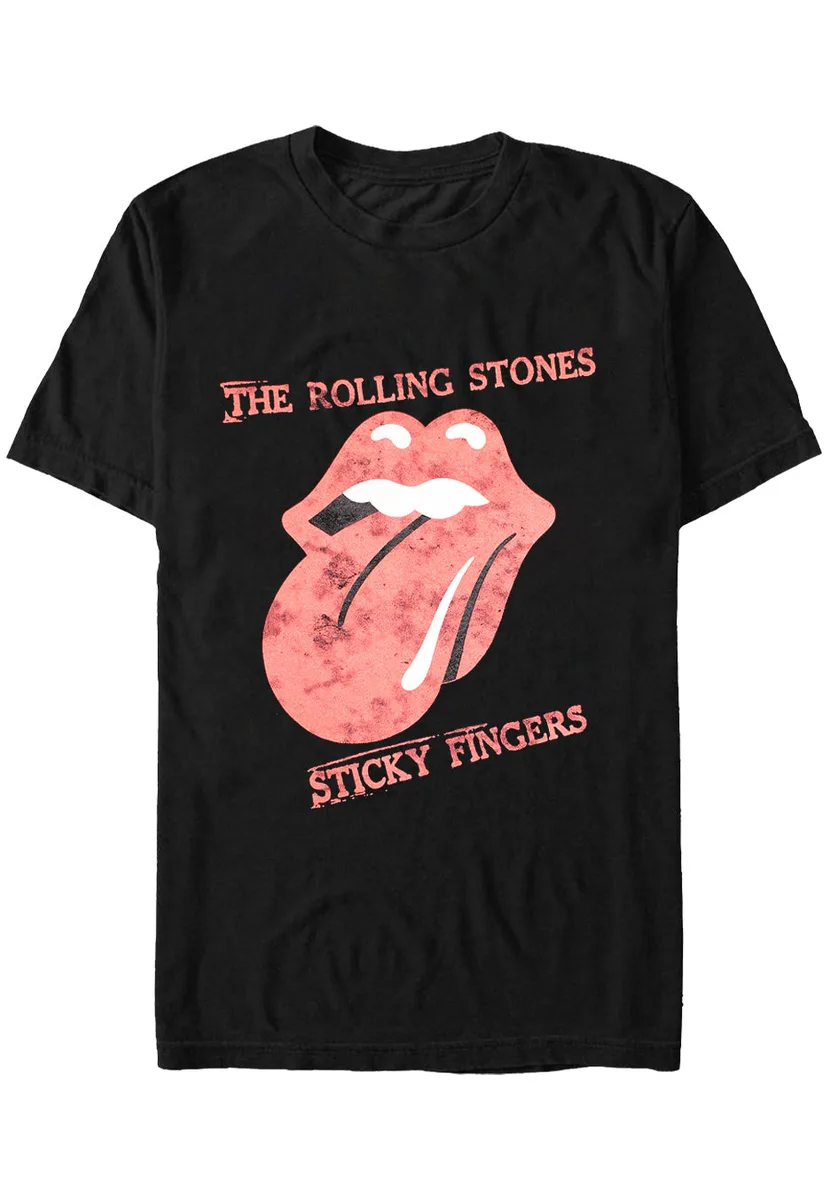 The Rolling Stones Sticky Fingers Tracklist T-Shirt