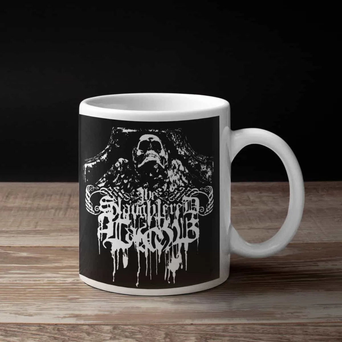 The Slaughtered Lamb Coffee Mug, The Slaughtered Lamb Path of Ashen Bone Coffee Mug