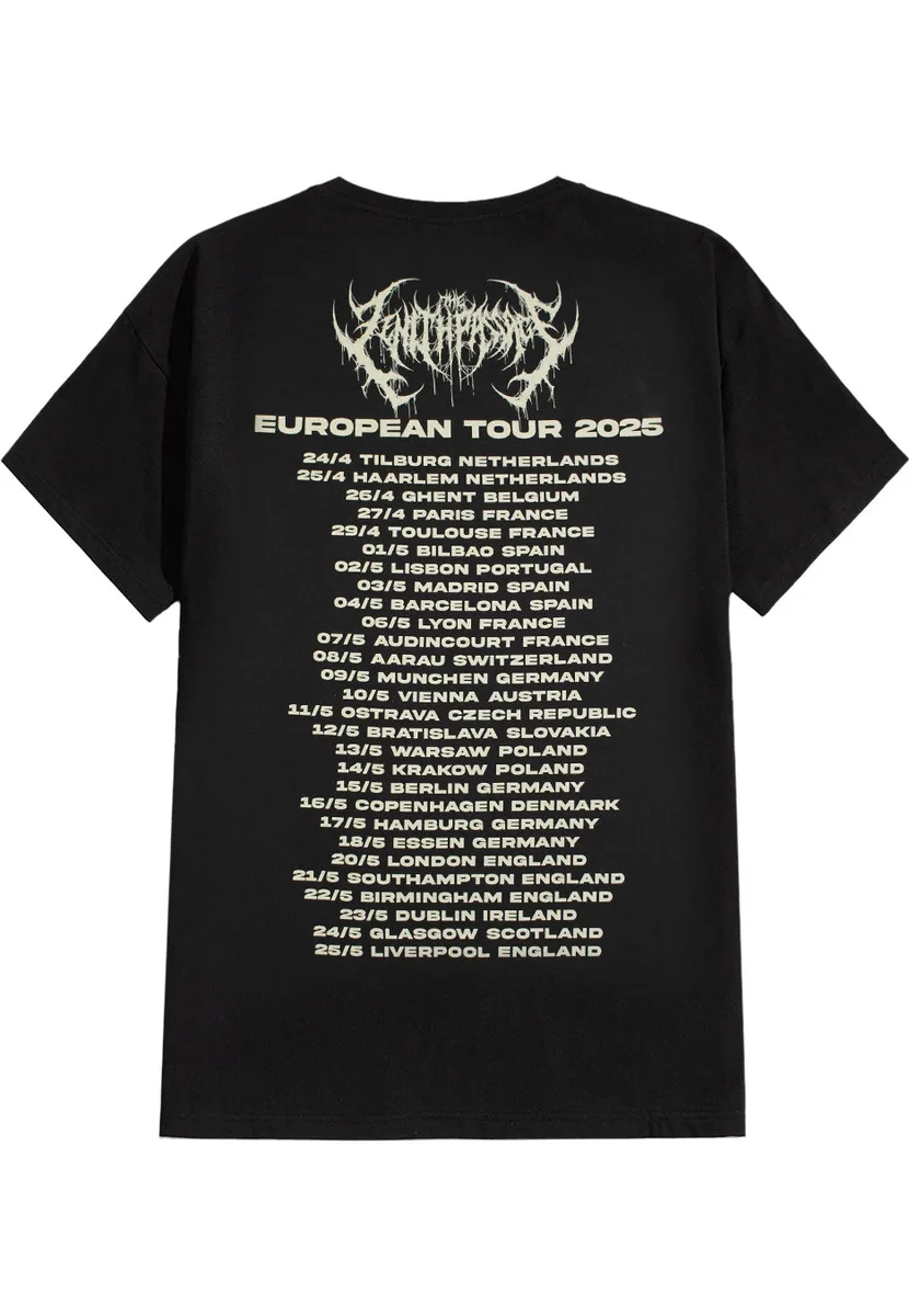 The Zenith Passage European Tour 2025 T-Shirt