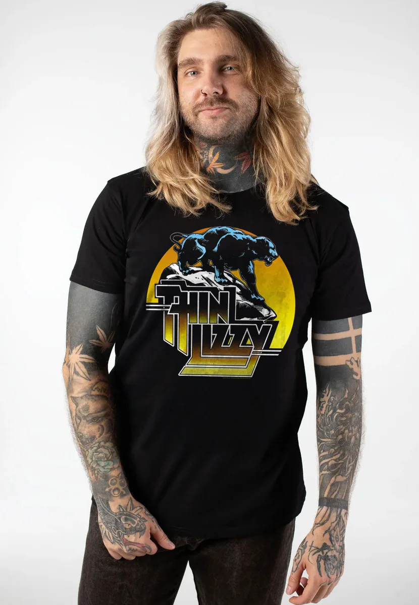Thin Lizzy Nightlife Panther T-Shirt